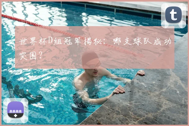 世界杯D组冠军揭秘：哪支球队成功突围？